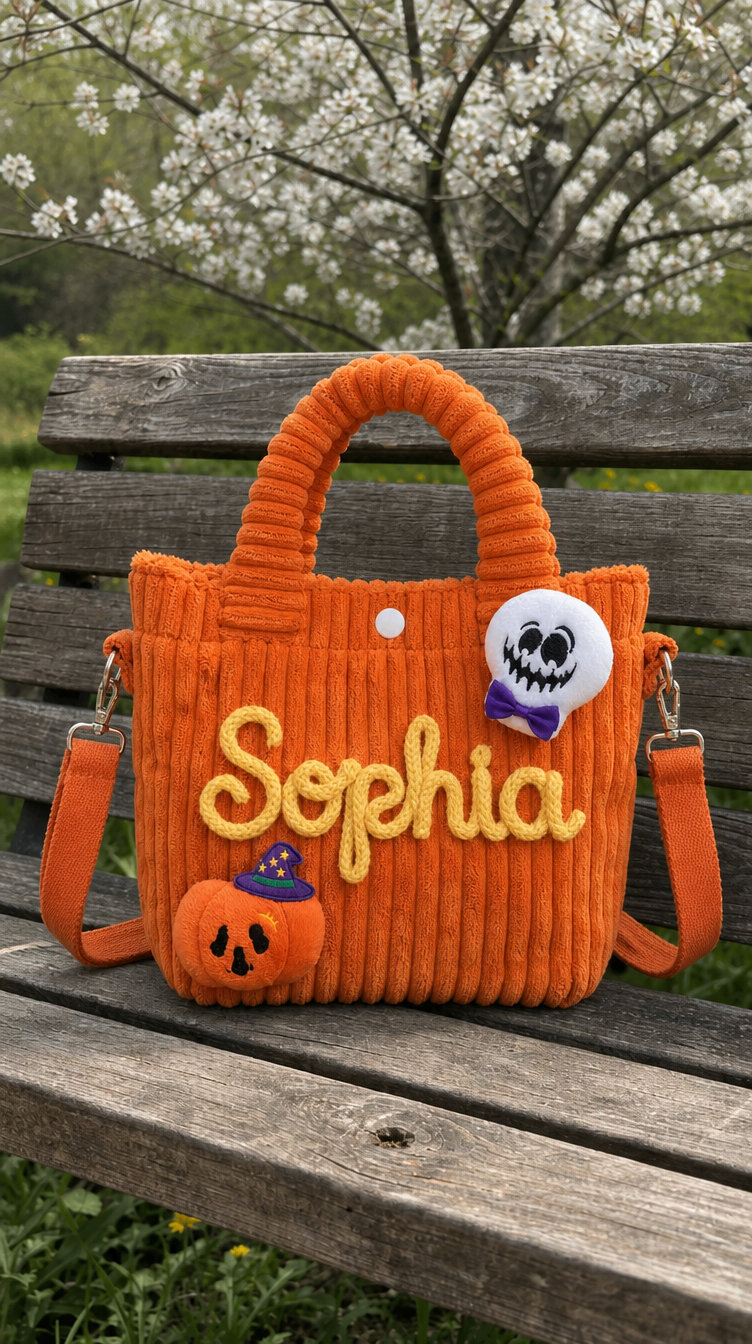 Custom Halloween Tote Bag